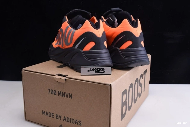 MNVN Adidas FV3258 Yeezy 700 Orange Boost 0707